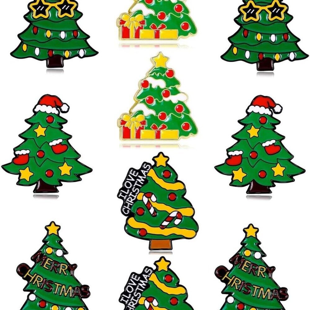 Cute Enamel Pin Set Lapel Pins Brooches Cartoon Brooch Badge Pins for Clothes Ba